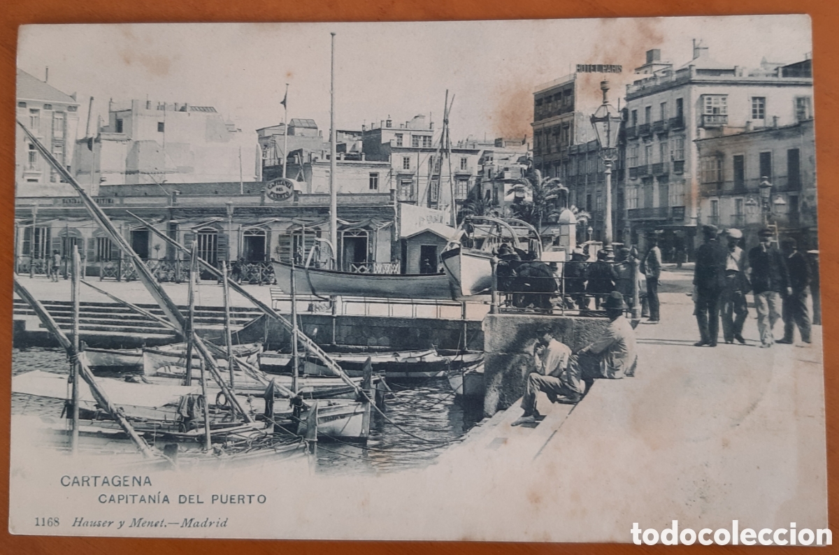 Postales: Postal Cartagena Murcia. Capitan&iacute;a del Puerto. Escrita y circulada. R37A