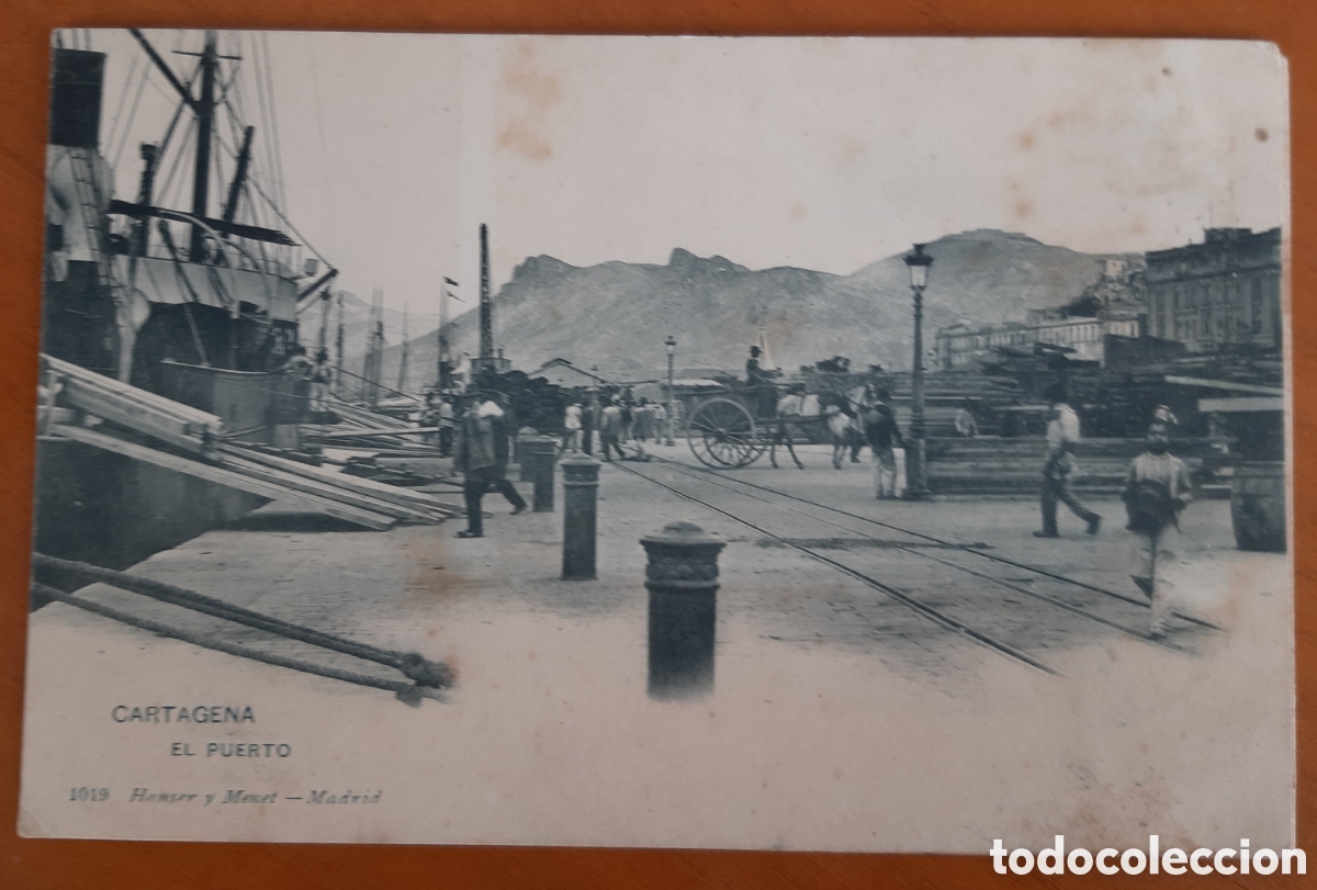 Postales: Postal Cartagena Murcia. El Puerto. Escrita y circulada. R50A