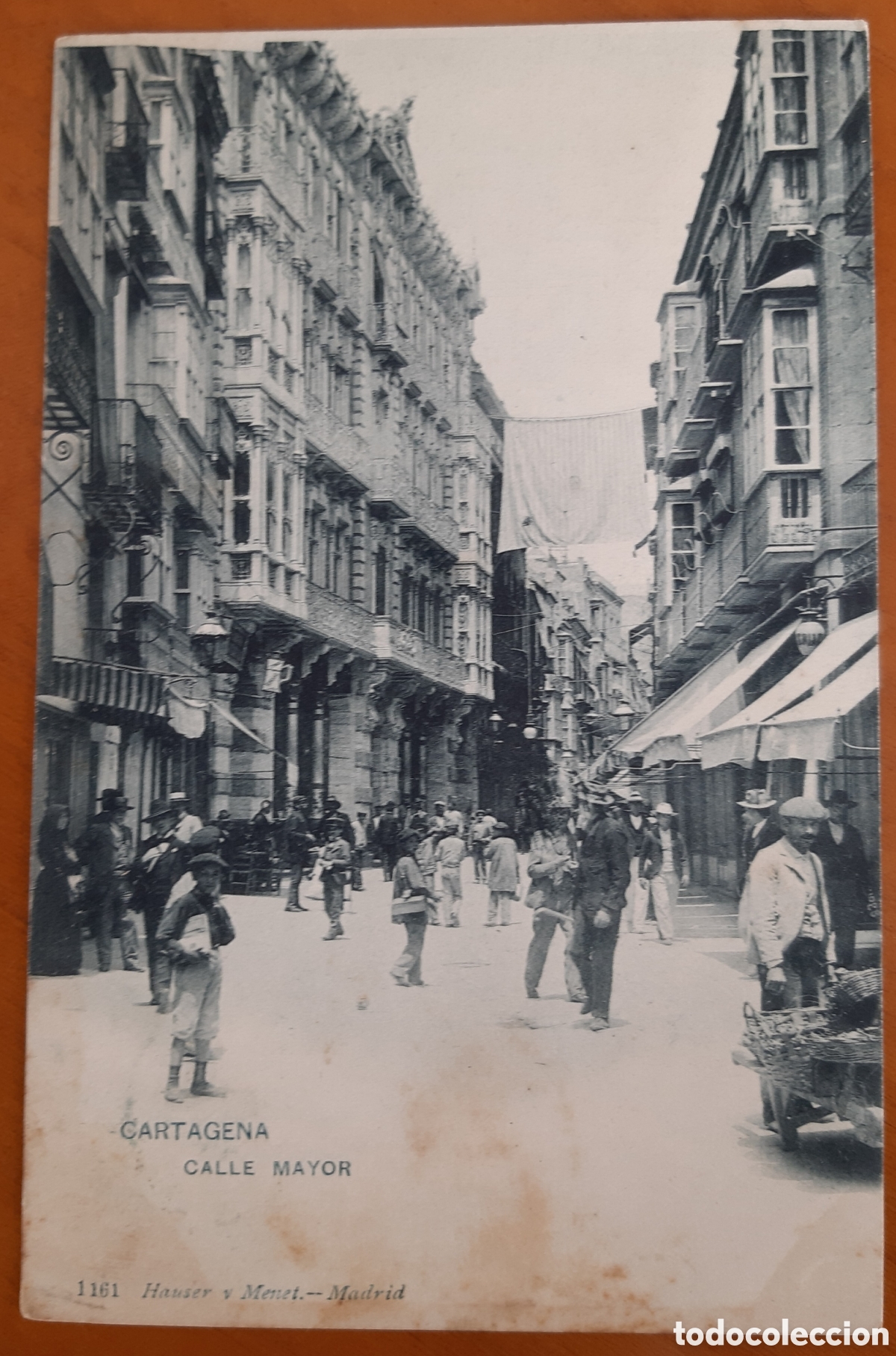 Postales: Postal Cartagena Murcia. Calle Mayor. Escrita y circulada. R51A