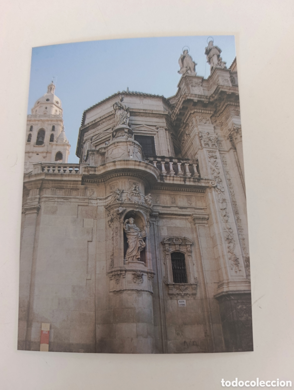 Postales: SANTO TOMAS DE AQUINO postal templete fachada catedral Murcia 2008 n&uacute;mero 129