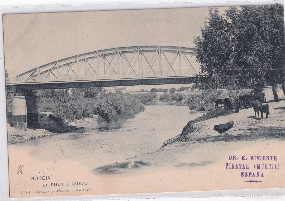 Postales: Murcia Hauser 1180 El Puente Nuevo. Dr E Viviente Pinatar Murcia Marca Hispania.