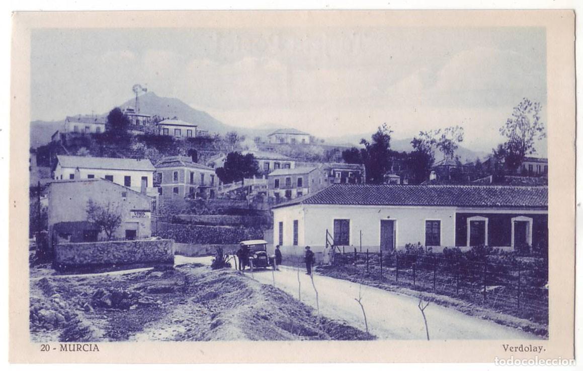 Postales: Murcia: Verdolay. Sucesores de Nogu&eacute;s. No circulada (A&ntilde;os 20)