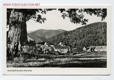Postales: TARJETA POSTAL DE RONCESVALLES(NAVARRA) - Foto 1