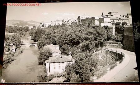 Postales: ANTIGUA POSTAL DE PAMPLONA - RIO ARGA - Foto 1