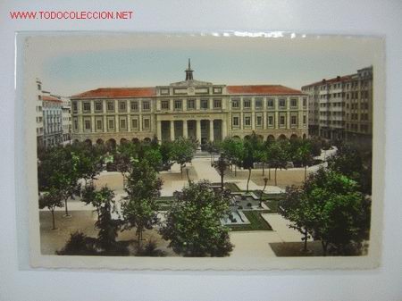 Postales: PAMPLONA Plaza de la Cruz - Foto 1