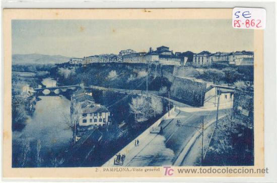 Postales: (PS-862) POSTAL DE PAMPLONA - Vista general. - Foto 1