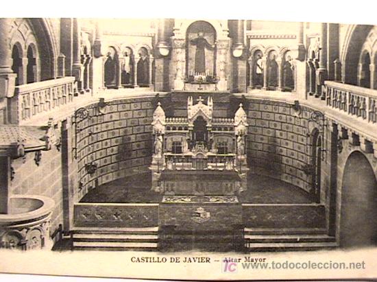 Postales: POSTAL DE CASTILLO DE JAVIER DE 1914 - Foto 1