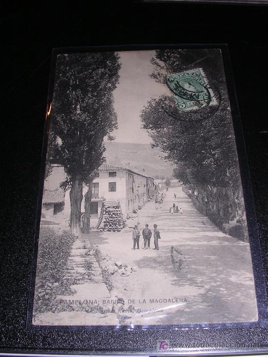 Postales: PAMPLONA, BARRIO DE LA MAGDALENA - Foto 1