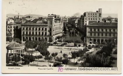 Postales: PAMPLONA,  PLAZA DEL CASTILLO,                               P14862 - Foto 1