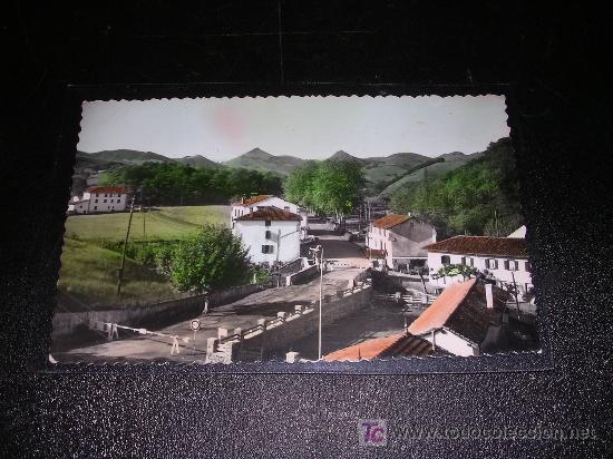 Postales: DANCHARINEA ( NAVARRA ), 4 PUENTE INTERNACIONAL - Foto 1