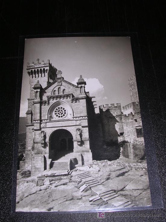 Postales: CASTILLO DE JAVIER, 2. ENTRADA BASILICA - Foto 1