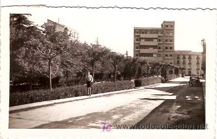Postales: POSTAL DE TUDELA PASEO DE VADILLO - Foto 1