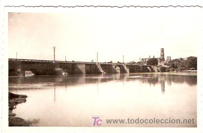 Postales: POSTAL TUDELA RIO EBRO - Foto 1