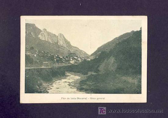 Postales: Postal de FLOR DE IZABA (Navarra): Vista general - Foto 1