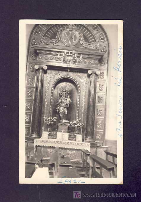 Postales: Postal de LEIZA (Navarra): Altar - Foto 1