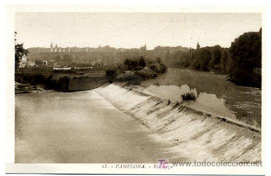 Postales: PAMPLONA, RIO ARGA,             P17639 - Foto 1