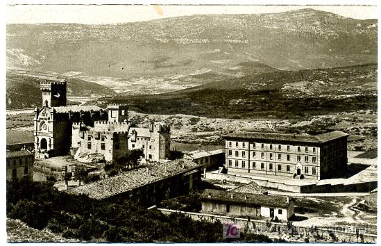 Postales: CASTILLO DE JAVIER, CASTILLO Y COLEGIO,                P19664 - Foto 1