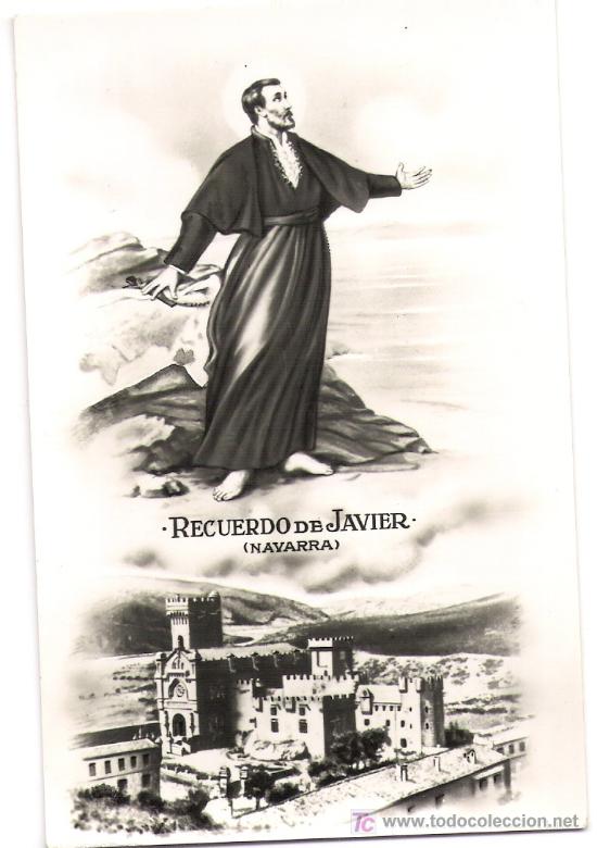 Postales: RECUERDO DE JAVIER     -NAVARRA- - Foto 1