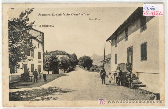 Postales: (PS-4152)POSTAL FRONTERA ESPA&Ntilde;OLA DE DANCHARINEA - Foto 1