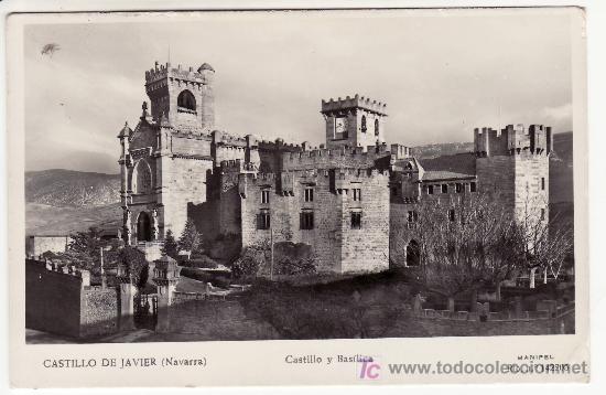 Postales: CASTILLO DE JAVIER. NAVARRA. CIRCULADA. - Foto 1