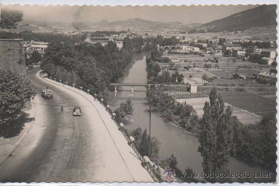 Postales: POSTAL DE PAMPLONA RIO ARGA NAVARRA - Foto 1