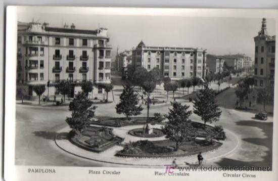 Postales: PAMPLONA, PLAZA CIRCULAR - Foto 1