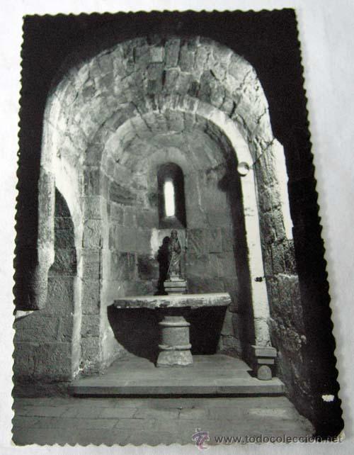 Postales: Postal Monasterio de Leyre Navarra Altar de San Babil - Foto 1