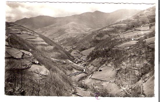 Postales: TARJETA POSTA DE VALLEE DE ROLAN. EN RONCESVALLES. NAVARRA. - Foto 1