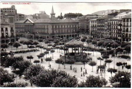 Postales: PAMPLONA PLAZA DEL CASTILLO - Foto 1