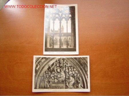 Postales: Dos postales de Pamplona.(Catedral) - Foto 1