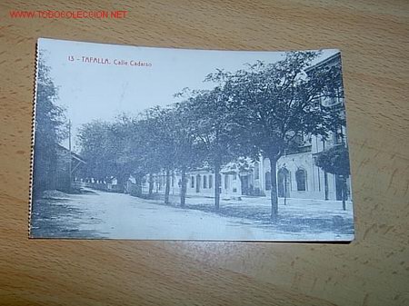 Postales: TAFALLA   NAVARRA CALLE CADARSO - Foto 1