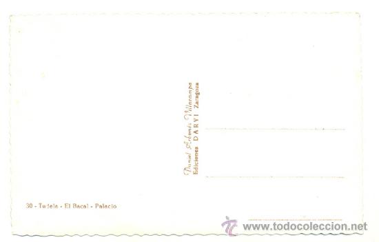 Postales: TUDELA .. El Bacal Palacio - Foto 2