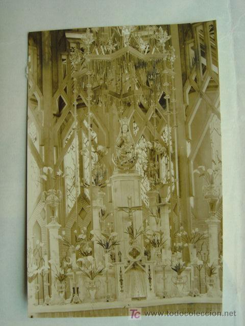 Postales: POSTAL ESTELLA.- altar de nuestra se&ntilde;ora del puy - Foto 1