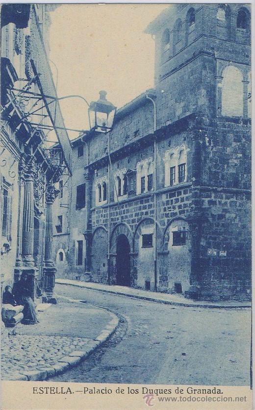 Postales: TARJETA POSTAL PALACIO DE LOS DUQUES DE GRANADA ESTELLA NAVARRA - Foto 1