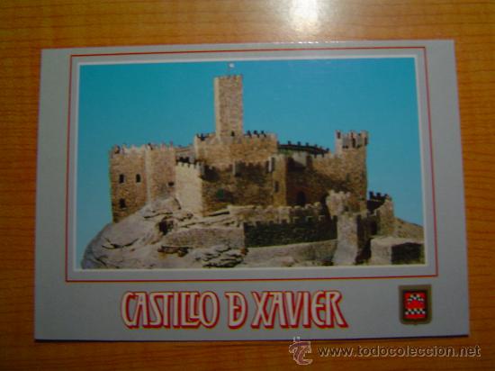 Postales: POSTAL CASTILLO DE XAVIER MAQUETA DEL CASTILLO SIN CIRCULAR - Foto 1