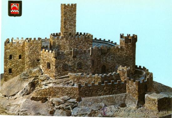 Postales: **CASTILLO DE JAVIER** - MAQUETA - Foto 1