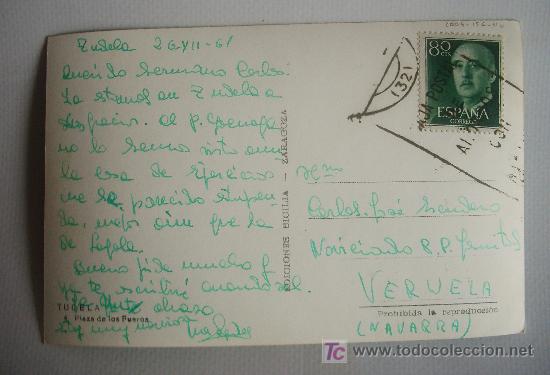 Postales: Tarjeta Postal de Tudela (Navarra). - Foto 2