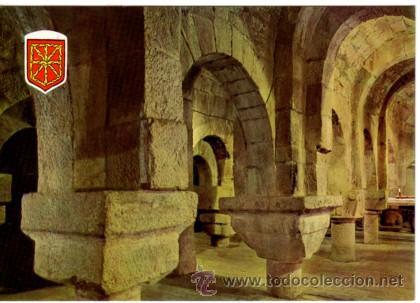 Postales: N&ordm; 3581 POSTAL MONASTERIO DE LEYRE NAVARRA - Foto 1