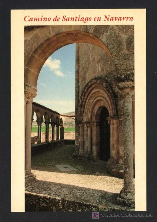 Postales: Muruzabal. *Monasterio Sta. Maria de Eunate*  Edc. Postales Iru&ntilde;a. Nueva - Foto 1