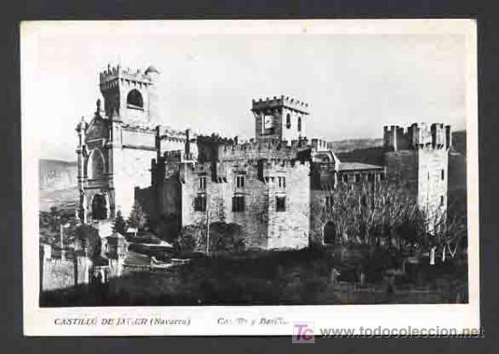Postales: Xabier - Javier. *Castillo de Javier. Castillo y Basilica*  Sin datos editor. Escrita - Foto 1