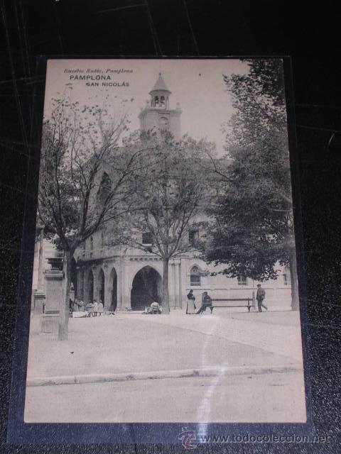 Postales: PAMPLONA - SAN NICOLAS , EUSEBIO RUBIO, PAMPLONA - Foto 1