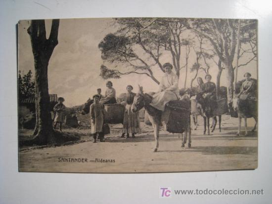 Postales: SANTANDER: ALDEANAS (FUERTES) POSTAL - Foto 1