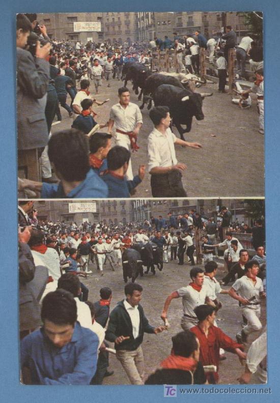 Postales: Pamplona - San Fermin - 1968 - Foto 1