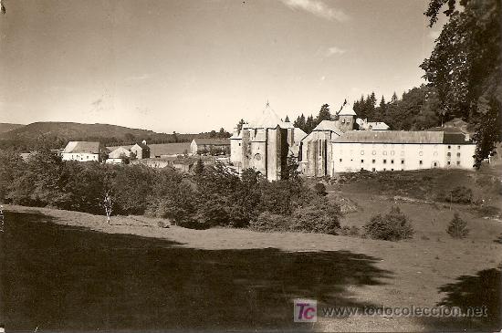 Postales: RONCESVALLES - VISTA GENERAL Y ABSIDE (1964) - Foto 1