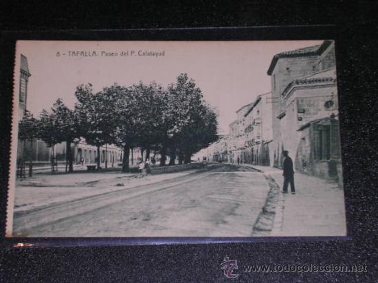 Postales: 8 TAFALLA , PASEO DEL P. CALATAYUD - Foto 1