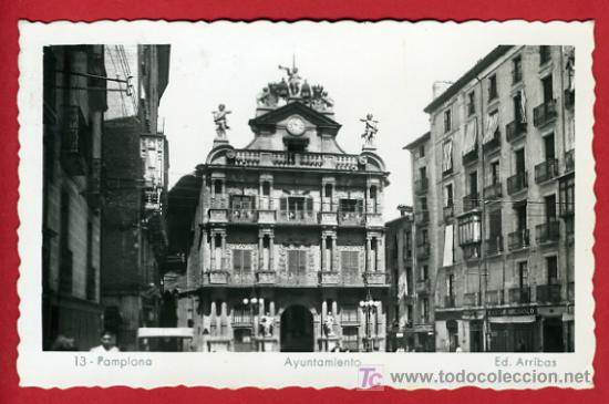 Postales: PAMPLONA, AYUNTAMIENTO,   P34308 - Foto 1