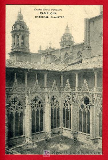 Postales: PAMPLONA, CATEDRAL, CLAUSTRO, P34360 - Foto 1