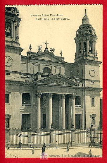 Postales: PAMPLONA, LA CATEDRAL,   P34367 - Foto 1