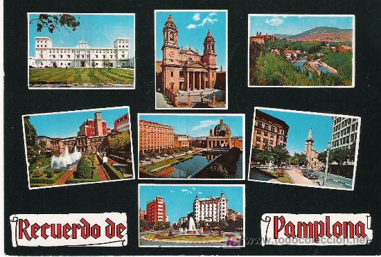 Postales: RECUERDO DE PAMPLONA - Foto 1