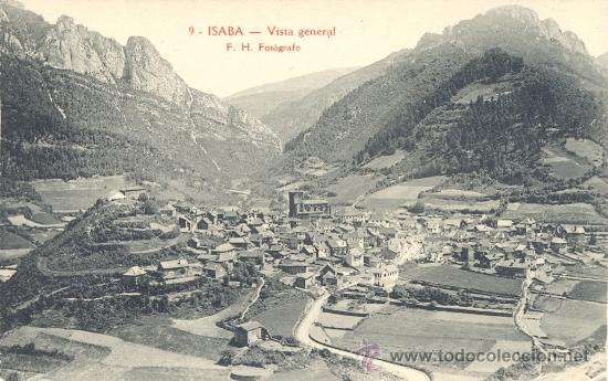 Postales: TARJETA POSTAL DE ISABA VISTA GENERAL NAVARRA - Foto 1